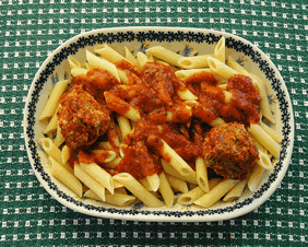 GF Spaghetti with Meatballs